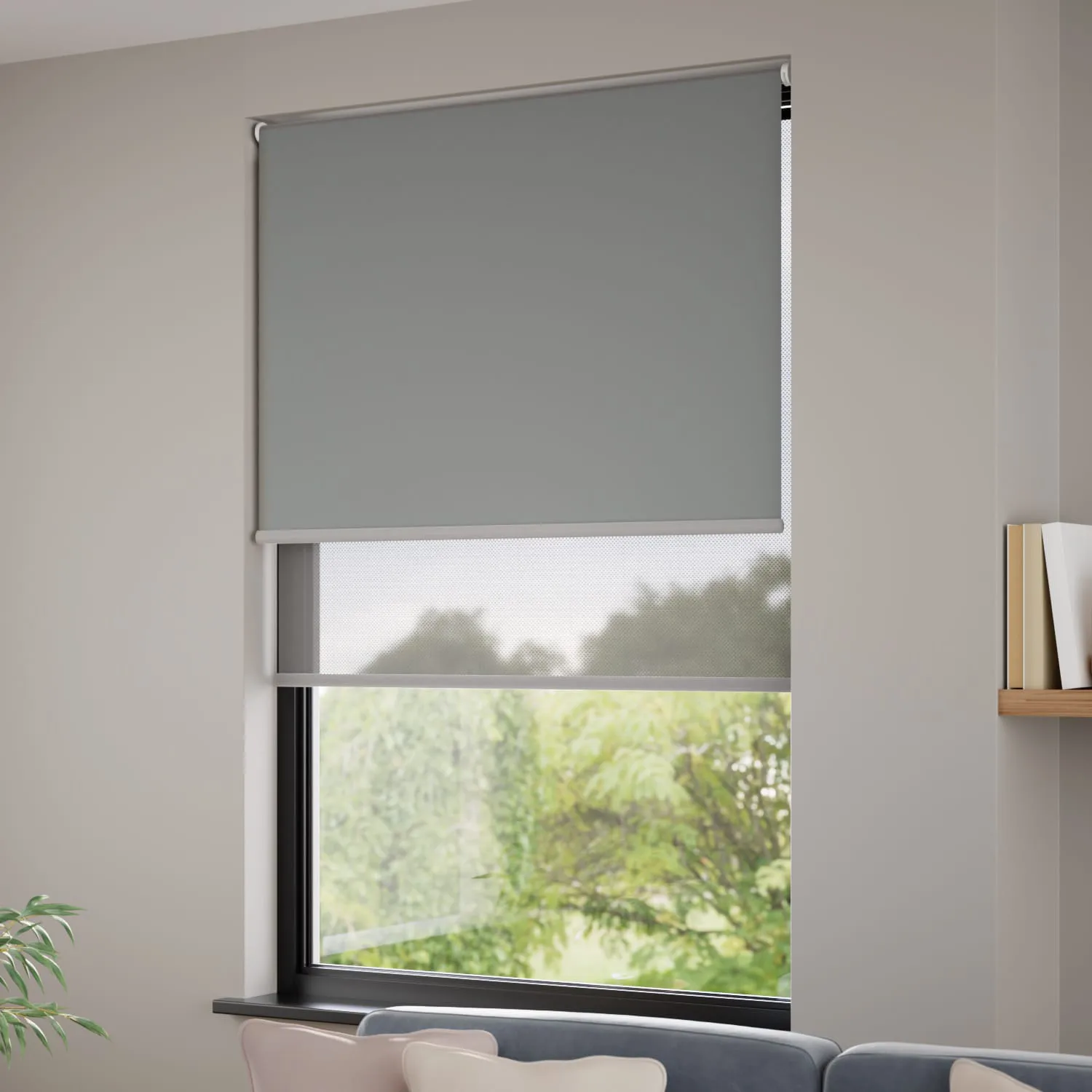 Double sided Roller blinds