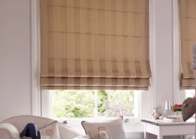 Roman blinds curtains