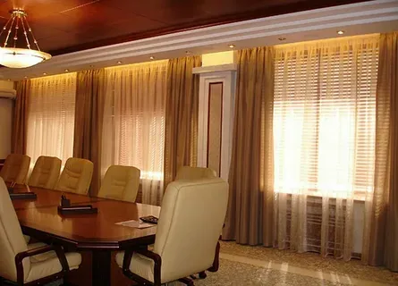 Curtains in Office