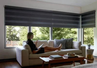 Motorized Roman Blinds