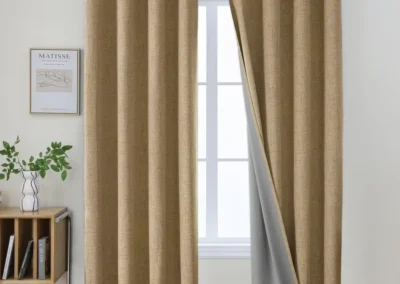 Blackout window curtains