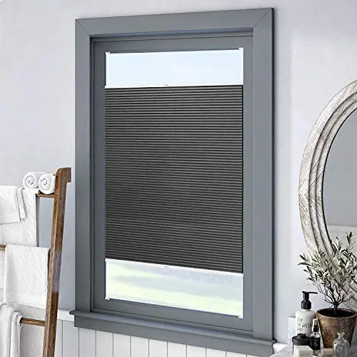 Color blanco 100% Blackout Darkening Honeycomb Window blinds