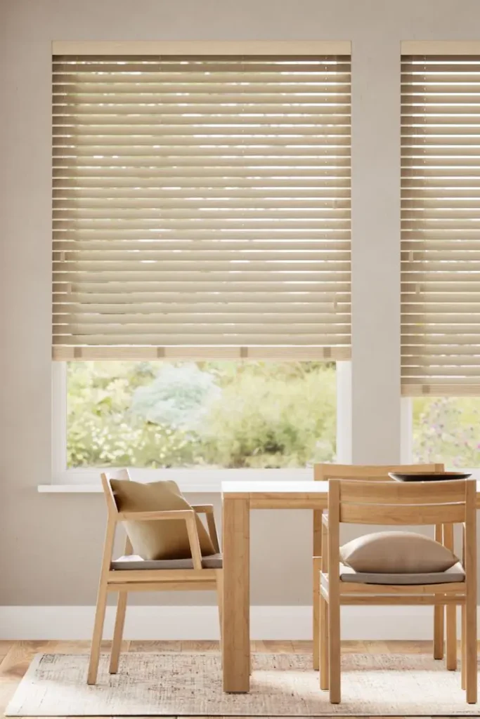 Natural Bamboo Driftwood Wooden Blind